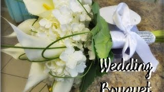 How to make a wedding bouquet using silk flowers | Bridal bouquet | Wedding Bouquet(My Client Tracey from 5 years ago asked me to design a duplicate of her wedding bouquet as she loved it so much and wanted to always remember her ..., 2015-09-15T19:43:20.000Z)