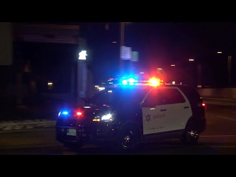 3x LASD Responding Code 3
