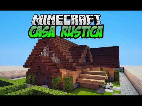 ✓ Minecraft Tutorial - CASA RÚSTICA #1 ‹ MANYA › 