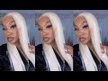 IT&#39;S GIVING BARBIE BLONDE!! Melted 613 HD Frontal Wig Install | Pre Plucked | Ft. Yolissa Hair