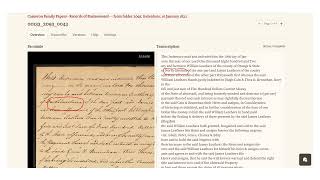2024 From the Page how-to video AI Assist Cameron transcription project UNC-CH Libraries