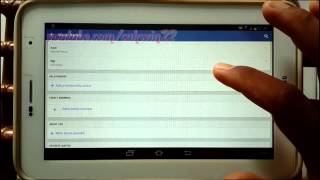 Android Tablet : How to Add relationship status in Facebook App screenshot 5