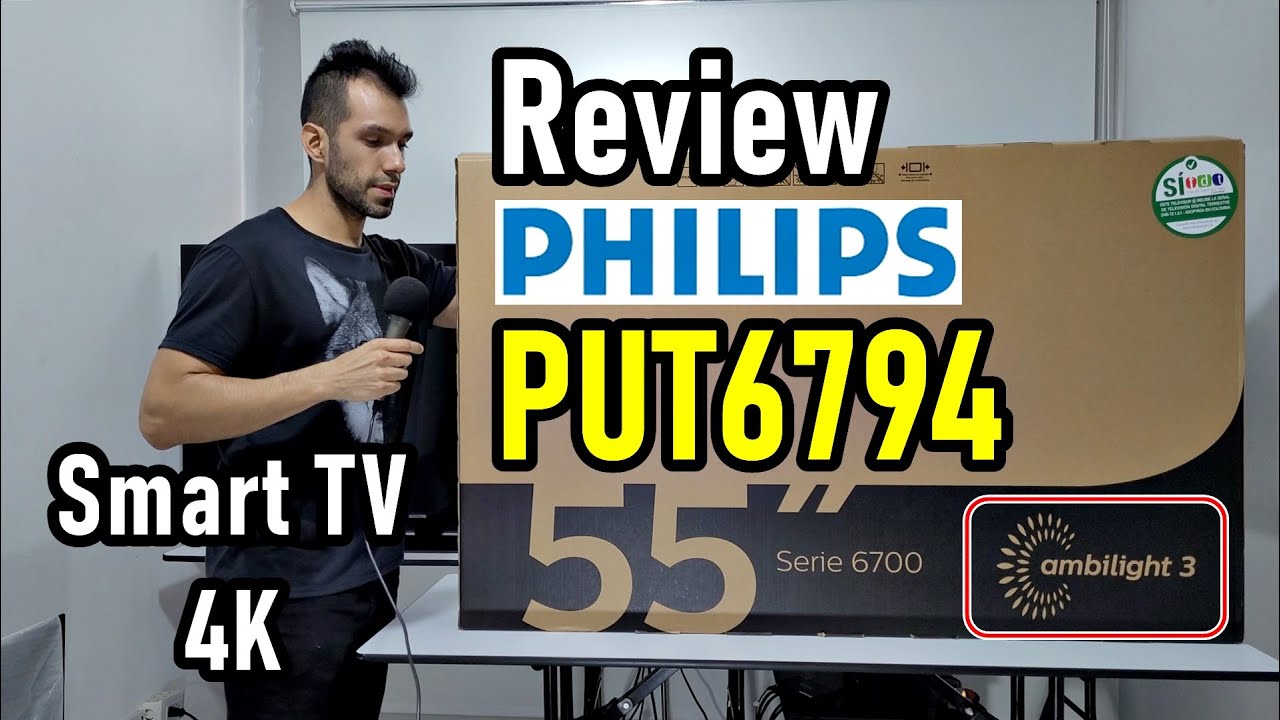 Esta Smart TV de Phillips tiene 4K y sistema Ambilight para que juegues y  veas películas a lo grande y sólo cuesta 370 euros