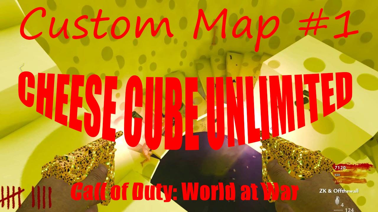CoD WaW Custom Map #1: Cheese Cube Unlimited ITA