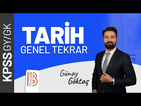 2) 2022 KPSS Tarih Genel Tekrar - İslamiyet Öncesi Türk Siyasi Tarihi 2 - Günay GÖKTAŞ