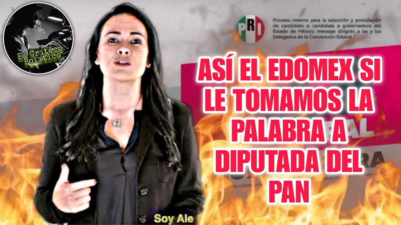 Diputada del PAN dice "el PELlGRO es Delfina y no el PRI y Ale del