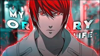 Death Note Kira - My Ordinary Life Editamv Quick