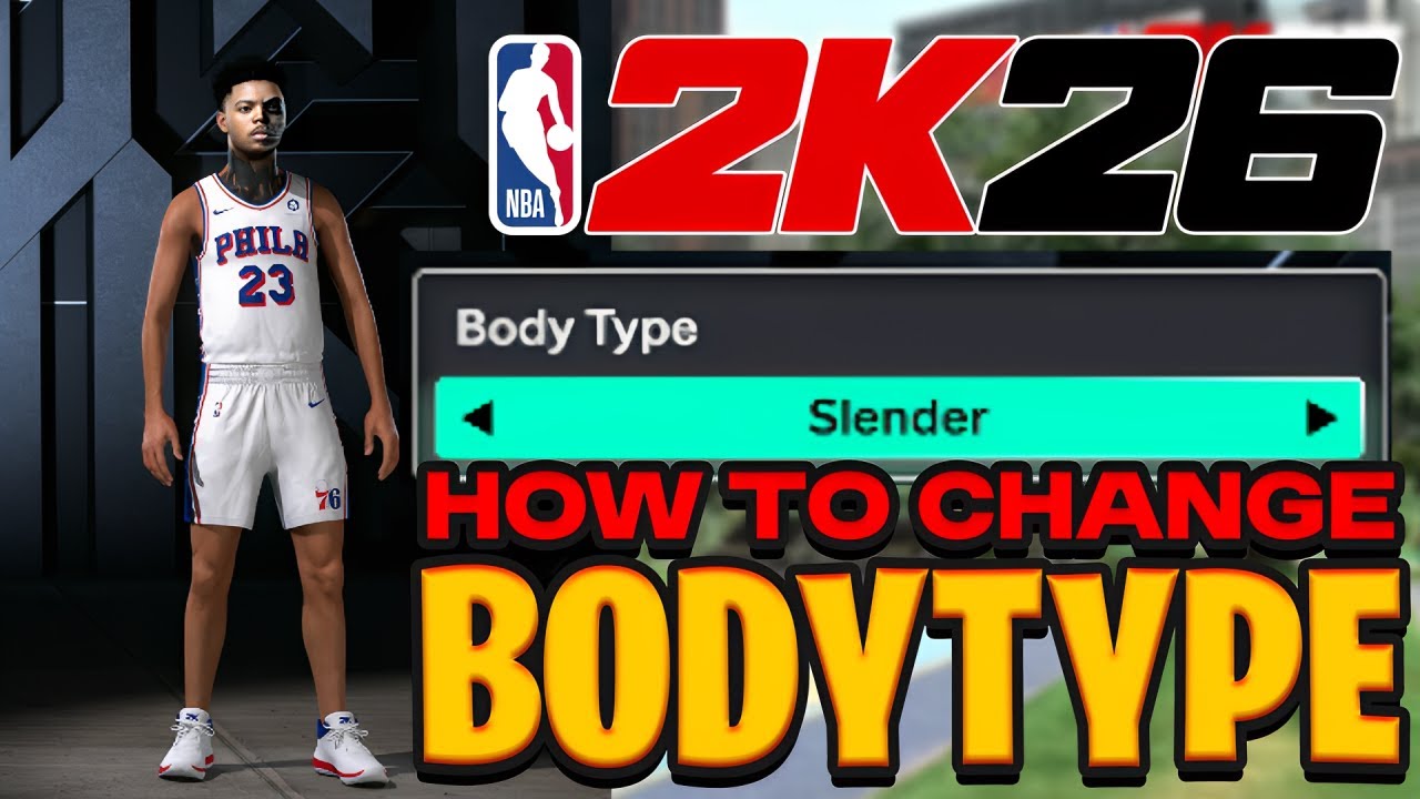 How To Change Bodytypes In Nba 2k26 - YouTube