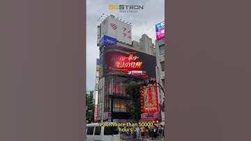 How long does a 3D LED display last?  #led #leddisplay #3d