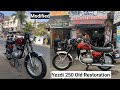 #yezdi #250  #vintage #restore #najibabad #modified #restoration #youtube #automobile #youtubethanks