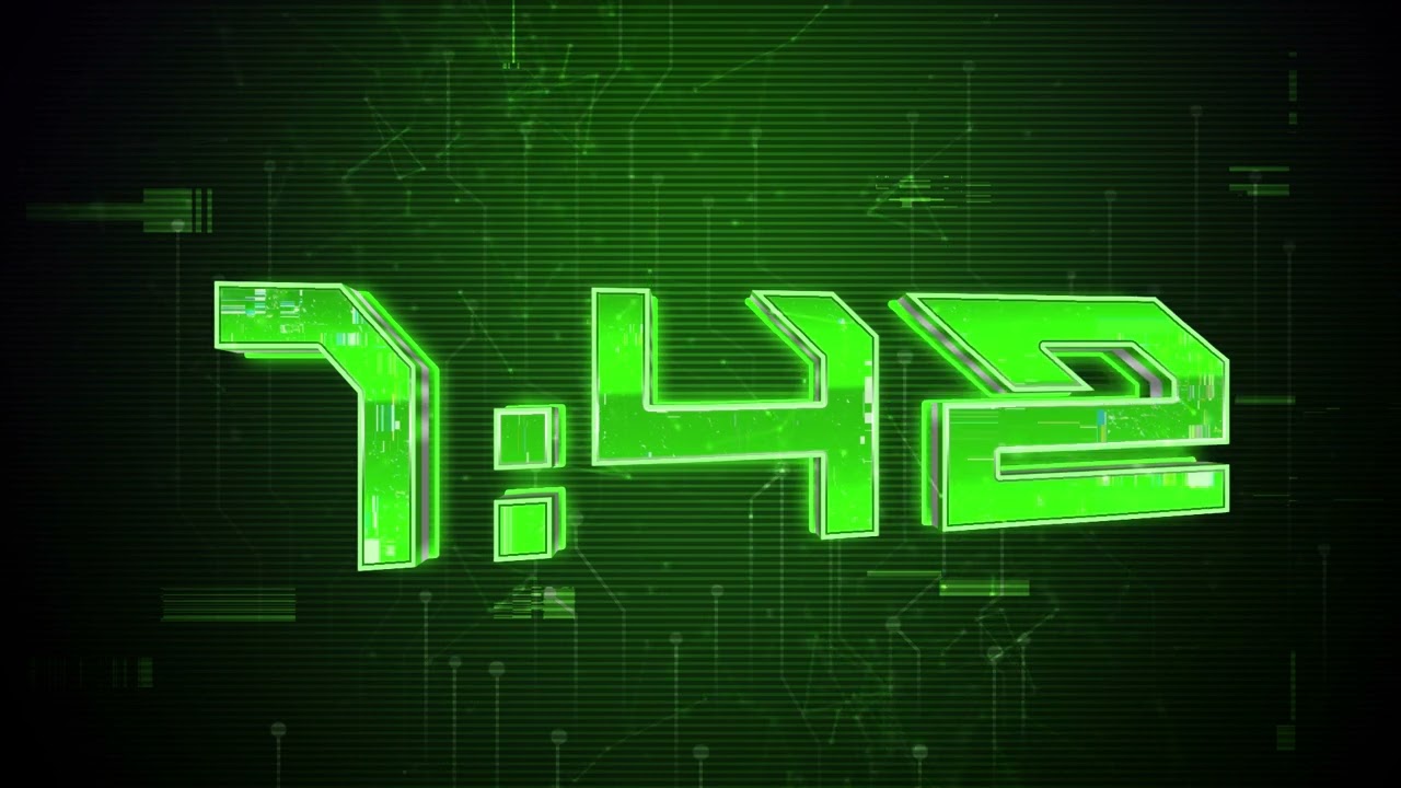 5 minute countdown chill cyber green timer youtube