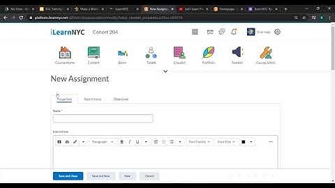 Using iLearnNYC for Assignments and  Feedback