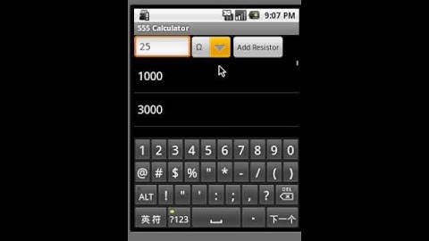 NE555 Timer Calculator Demo