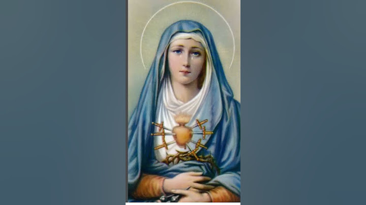 Our lady ,pray for us.