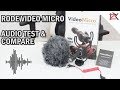 RODE VIDEO MICRO Test And Compare With RODELINK WIRELESS MIC And INTERNAL GH5 MIC