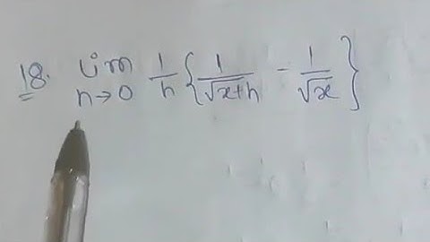 Limits/ Ex 27 A / Q no 18/19 R S Aggarwal Class 11th Math