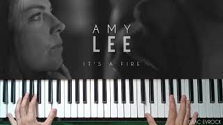 Amy Lee - IT'S A FIRE (Piano Tutorial) [PART. 04 - CHORUS]