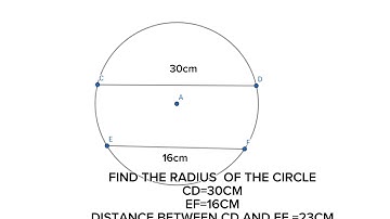 can you find the radius of the circle#math#maths#geometry|