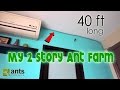 I Made a 2-Storey Ant Farm | 40 Feet Long