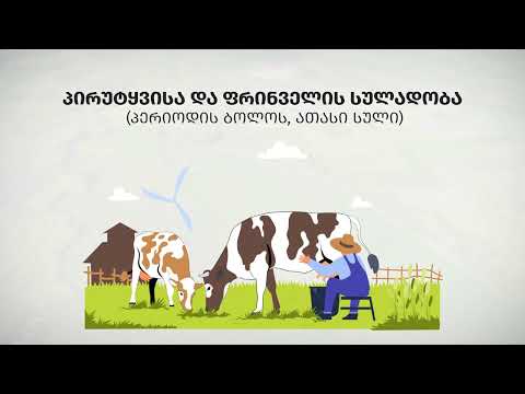 პირუტყვისა და ფრინველის სულადობა