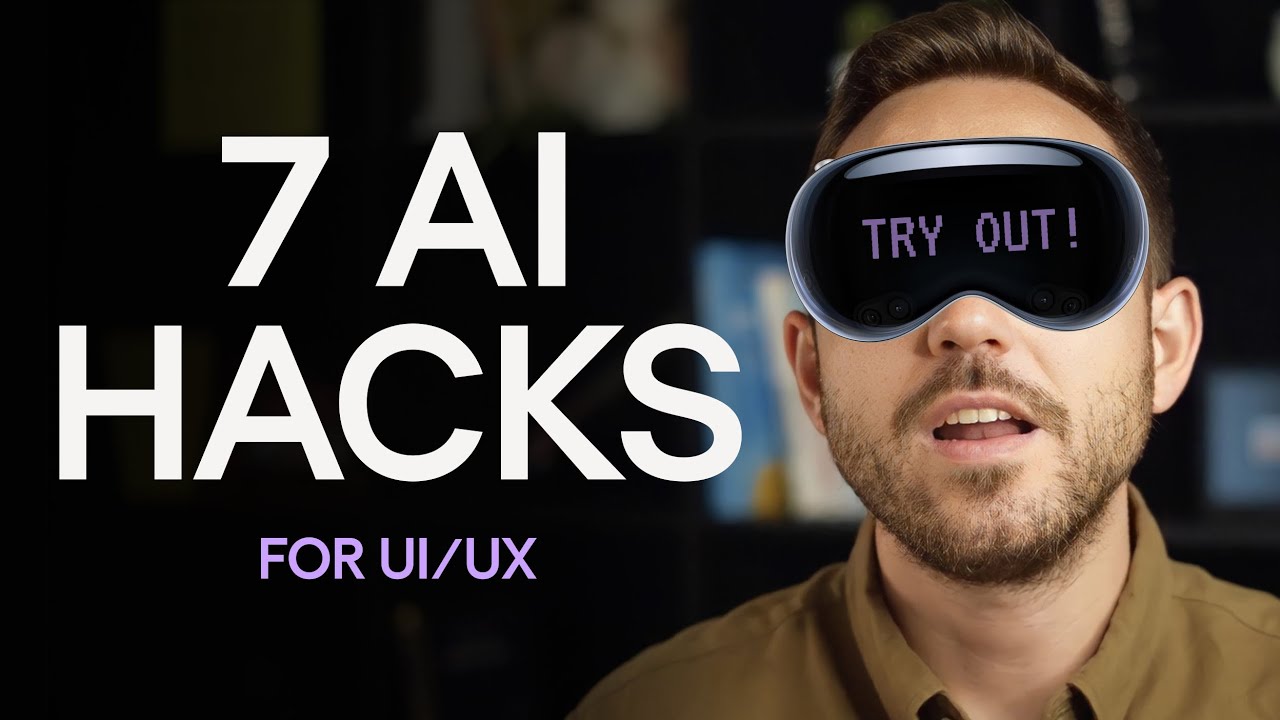 7 Ways UX Designers Can Use AI to Their Advantage - YouTube