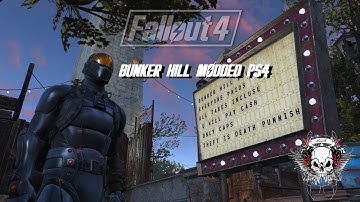 Fallout 4 Bunker hill modded PS4