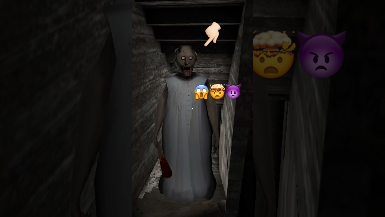 Granny ko maar diya #granny #horrorgame #grannygame #shortsfeed