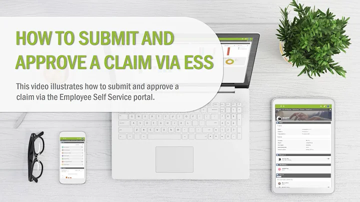How to Submit and Approve a Claim via ESS