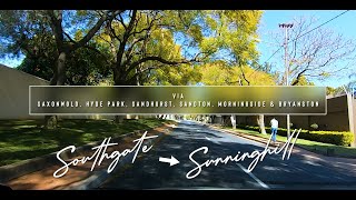 #Drive #WithMe - SouthGate to Sunninghill | Johannesburg, SOUTH AFRICA | HIGHWAY DRIVE