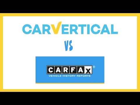 Carvertical vs Carfax - check car history