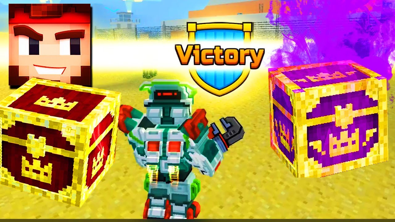Pixel Gun 3D - Too Many Premium Chests Challenge in Battle Royale (Mecha Season)