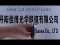 156 sv bifocal progressive photochromic lenses blue cut uv420 optical lens from jab optics factory