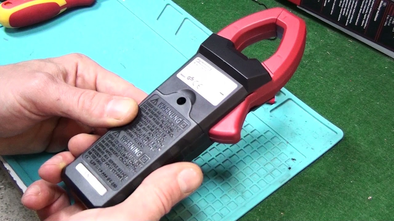 PARKSIDE PZM 2 A2 Lakatfogós multiméter 2.rész YouTube