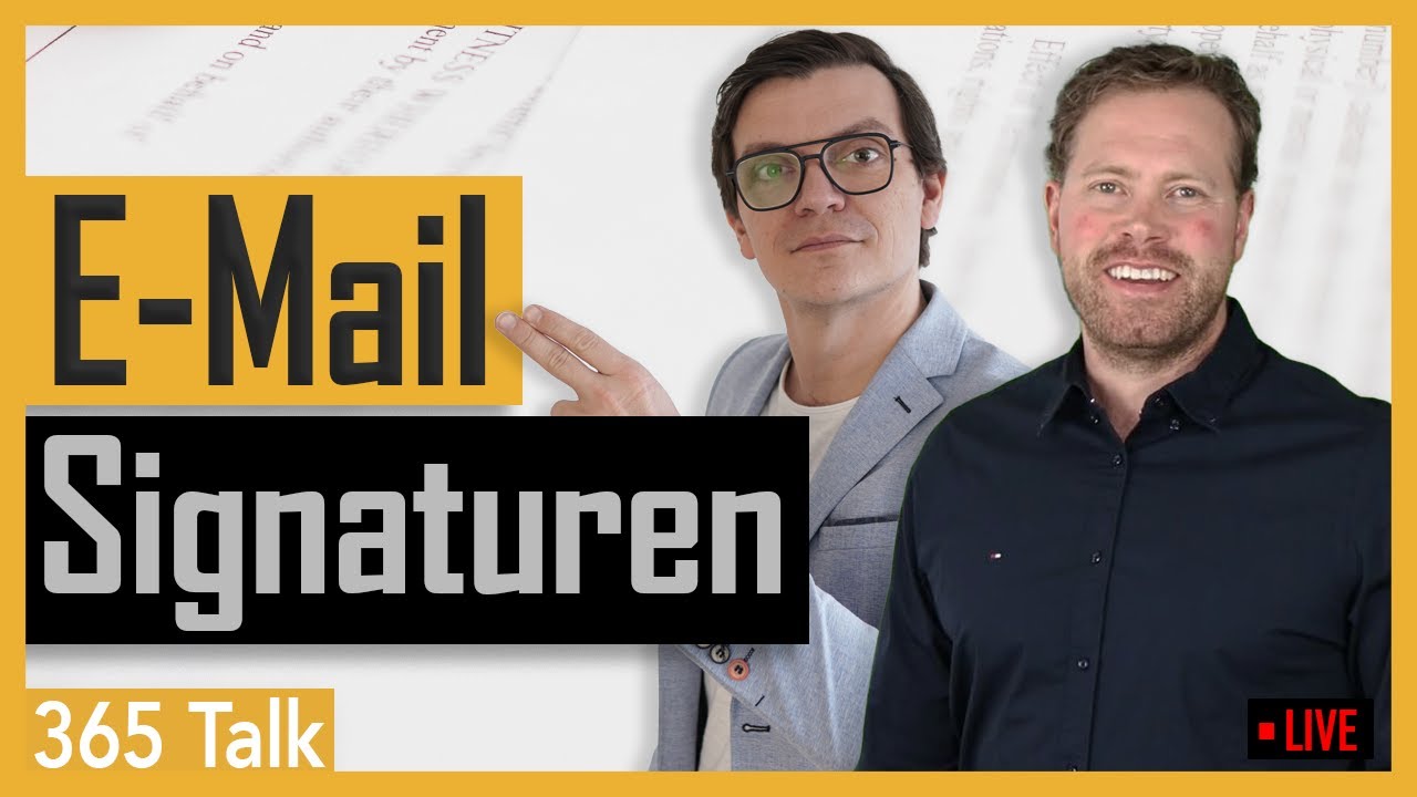 E-Mail Signaturen Unternehmensweit nutzen & organisieren
