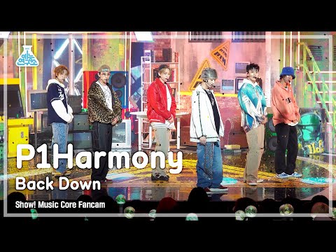 [예능연구소] P1Harmony - <strong>Back</strong> Down(피원하모니 - 백 다운) FanCam | <strong>Show</strong>! MusicCore | MBC221203방송