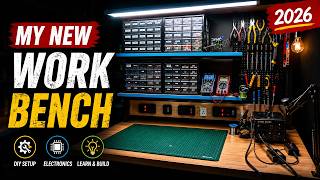 My Electronics Workbench Tour 2026 | Complete DIY Electronics Lab Setup for Beginners
