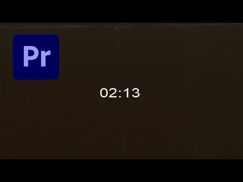 COUNTDOWN TIMER | PREMIERE PRO TUTORIAL | Gaga M.
