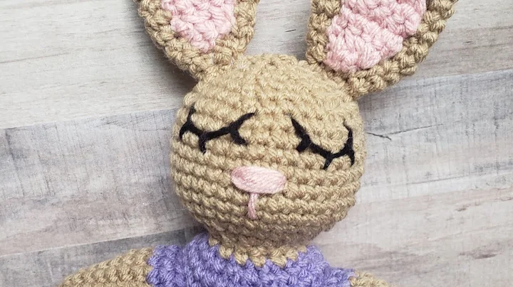 Create Adorable Crochet Bunnies with Dreamy Sleeping Eyes