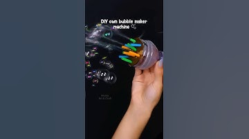 DIY own bubble maker machine 🫧 #shorts #art #diy #craft #muktaartandcraft #yoitubeshorts