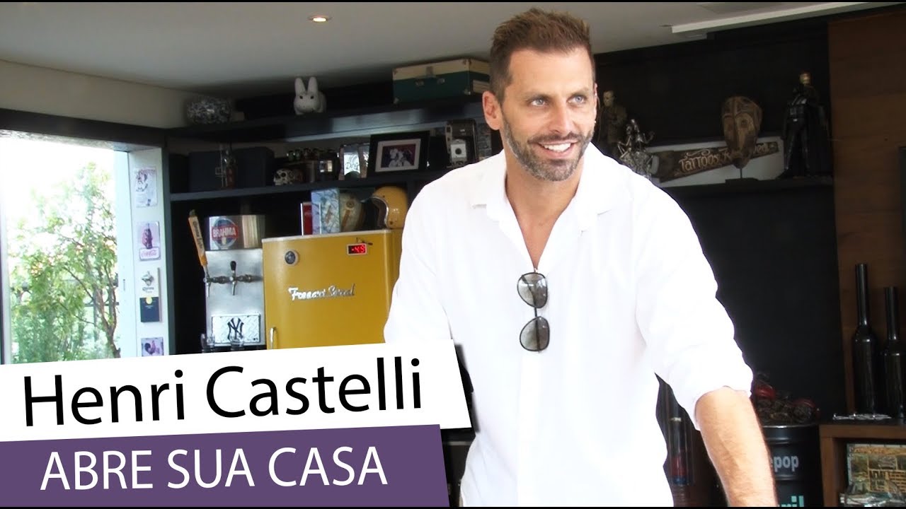 Conheça a nova decoração do apartamento de Henri Castelli entretenimento para casamento