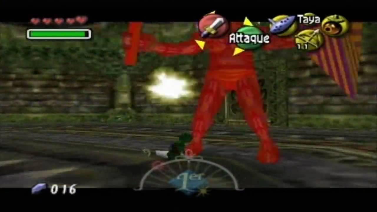 Zelda Majora's Mask Boss 1 : Odolwa (no damage) HD - YouTube