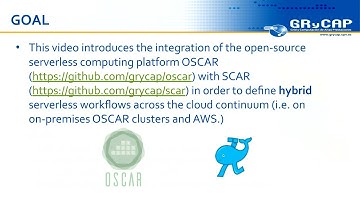 Hybrid Serverless Workflows with SCAR and OSCAR