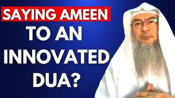 Ruling on sending salutations to the Prophet ‎ﷺ or saying Ameen to an innovated Dua? Assim AlHakeem