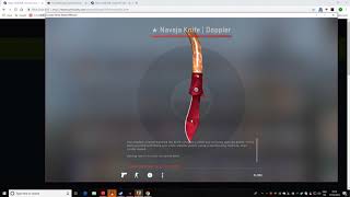 World first Navaja knife ruby unbox (prisma Case)