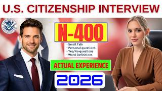 Actual Interview of U.S. Citizenship I Actual N-400 Naturalization Interview, Ciudadania Americana