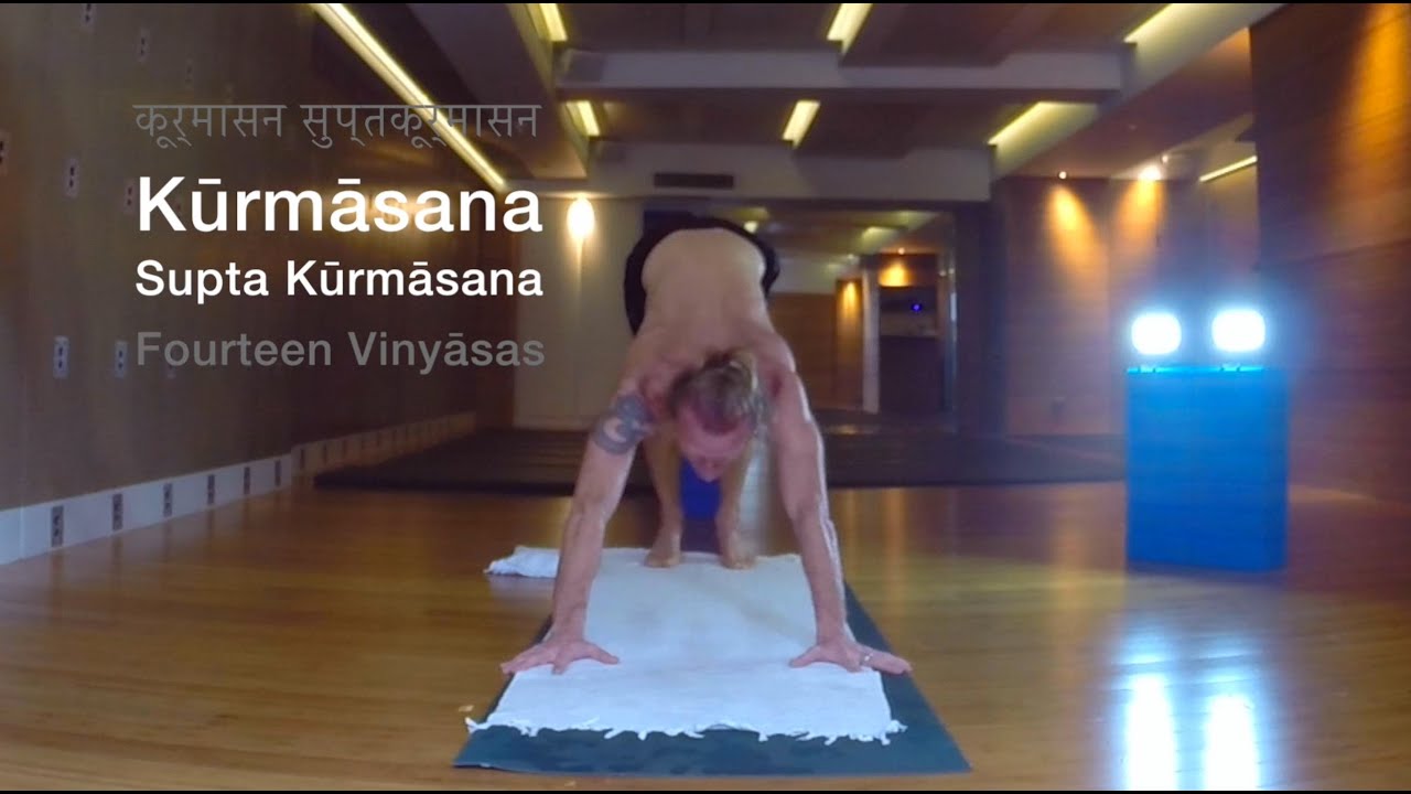 Ashtanga Yoga Transitions Nigel Marshall "Kurmasana Supta Kurmasana