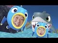상어가 쫓아와요~라임의 둘리뮤지엄 체험과 탕후루 먹방 LimeTube |Children's Playground Experience