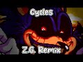 FNF Cycles Z G Remix Vs Sonic Exe Remix
