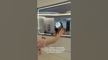Smart mirror dynamic wallpaper