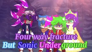 Four Way Fracture, But Sonic Underground | Cover | Gacha x FNF | EXE JS Gaming